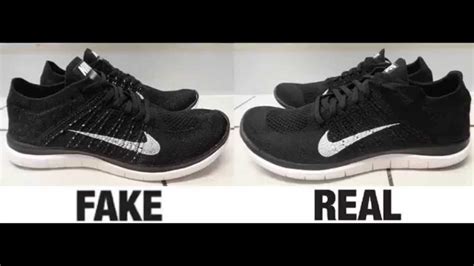 nike roshe run flyknit fake vs real
